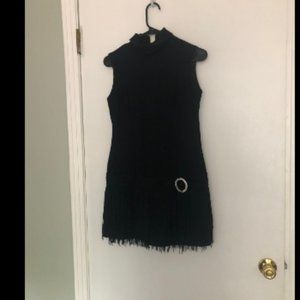 Vintage 1960s does 1920s Flapper Carol Craig Fringe Mini Dress